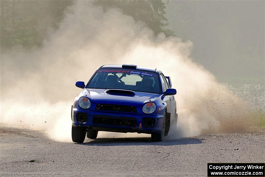 Jimmy Pelizzari / Bryce Proseus Subaru WRX on SS6, Camp 3 South.