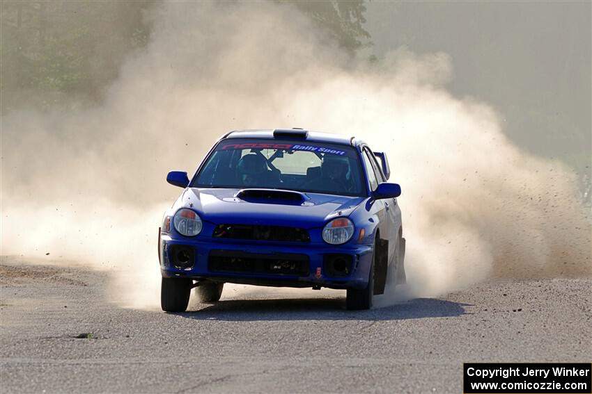 Jimmy Pelizzari / Bryce Proseus Subaru WRX on SS6, Camp 3 South.