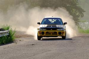 Steve Gingras / Joe Boburka Subaru Impreza on SS6, Camp 3 South.