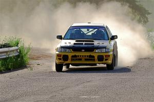 Steve Gingras / Joe Boburka Subaru Impreza on SS6, Camp 3 South.