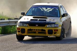 Steve Gingras / Joe Boburka Subaru Impreza on SS6, Camp 3 South.