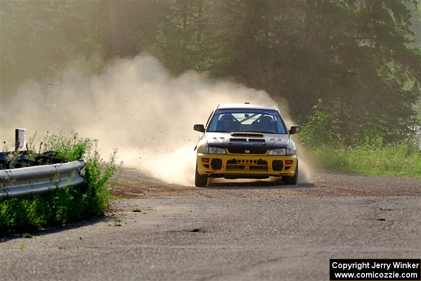 Steve Gingras / Joe Boburka Subaru Impreza on SS6, Camp 3 South.