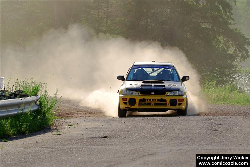 Steve Gingras / Joe Boburka Subaru Impreza on SS6, Camp 3 South.