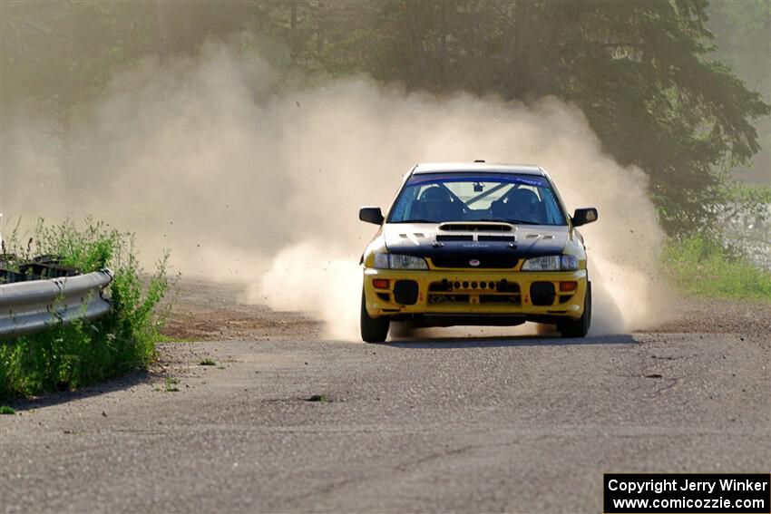 Steve Gingras / Joe Boburka Subaru Impreza on SS6, Camp 3 South.