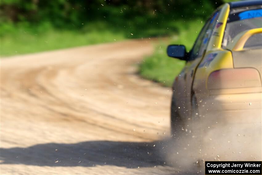 Steve Gingras / Joe Boburka Subaru Impreza on SS6, Camp 3 South.