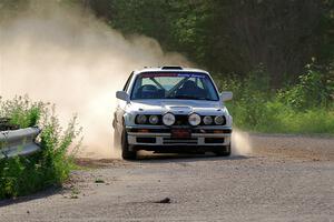 Shanti Witt / Keegan Helwig BMW 325is on SS6, Camp 3 South.