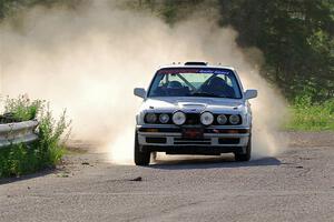 Shanti Witt / Keegan Helwig BMW 325is on SS6, Camp 3 South.