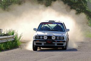 Shanti Witt / Keegan Helwig BMW 325is on SS6, Camp 3 South.