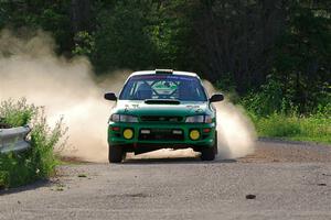 Jordan Locher / Cray Dumeah Subaru Impreza 2.5RS on SS6, Camp 3 South.