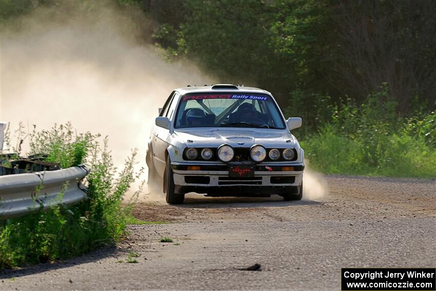 Shanti Witt / Keegan Helwig BMW 325is on SS6, Camp 3 South.