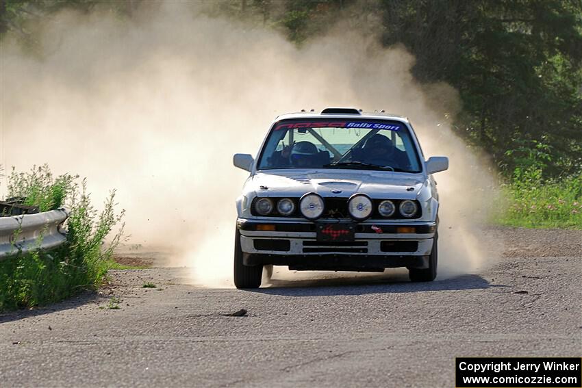 Shanti Witt / Keegan Helwig BMW 325is on SS6, Camp 3 South.