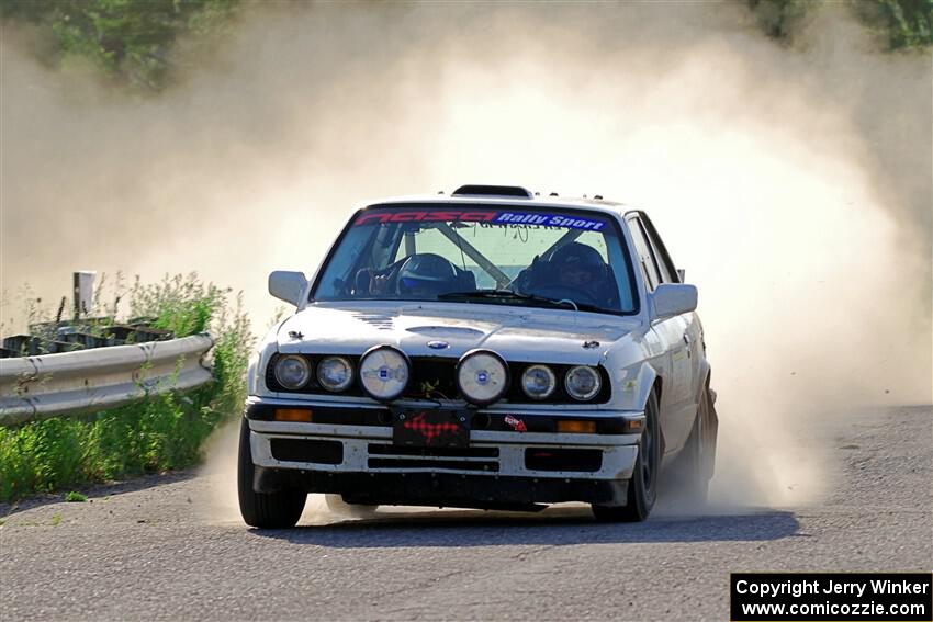 Shanti Witt / Keegan Helwig BMW 325is on SS6, Camp 3 South.