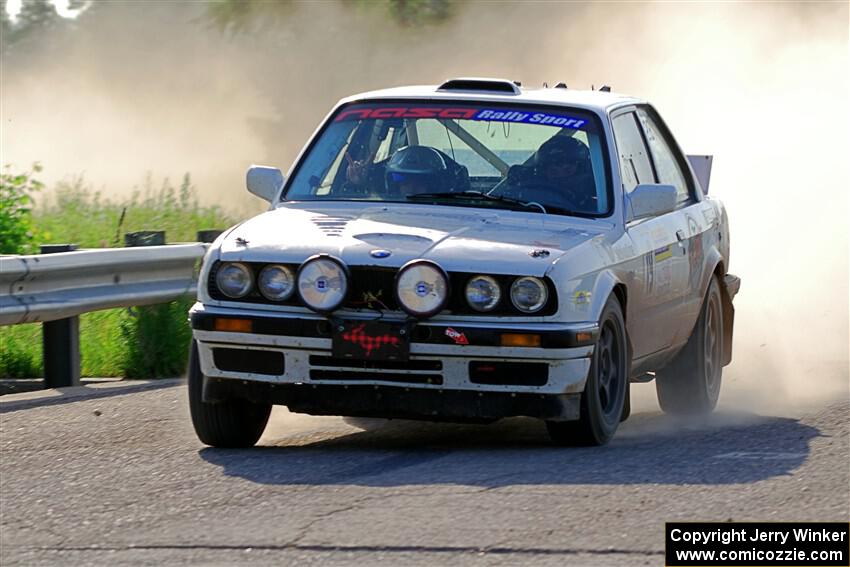 Shanti Witt / Keegan Helwig BMW 325is on SS6, Camp 3 South.