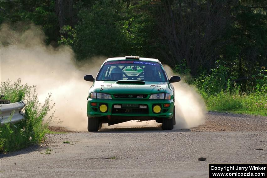 Jordan Locher / Cray Dumeah Subaru Impreza 2.5RS on SS6, Camp 3 South.
