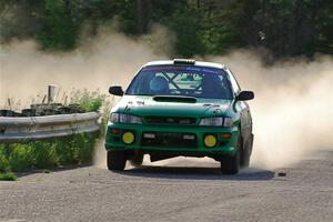 Jordan Locher / Cray Dumeah Subaru Impreza 2.5RS on SS6, Camp 3 South.