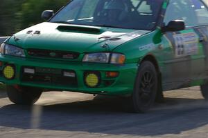 Jordan Locher / Cray Dumeah Subaru Impreza 2.5RS on SS6, Camp 3 South.