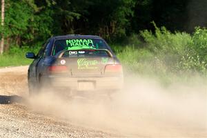 Jordan Locher / Cray Dumeah Subaru Impreza 2.5RS on SS6, Camp 3 South.