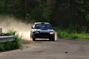Mike Ryan's Subaru Impreza 2.5RS on SS6, Camp 3 South.