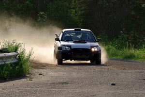 Mike Ryan's Subaru Impreza 2.5RS on SS6, Camp 3 South.