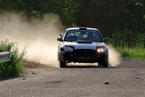 Mike Ryan's Subaru Impreza 2.5RS on SS6, Camp 3 South.