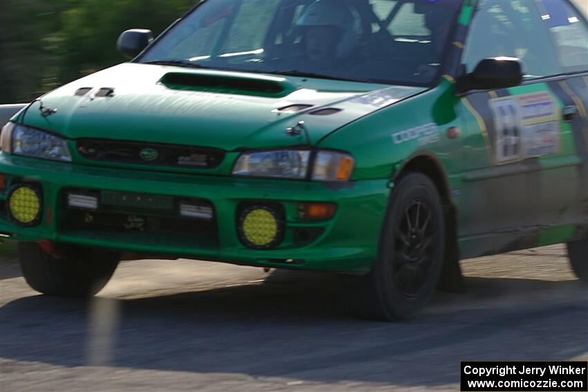 Jordan Locher / Cray Dumeah Subaru Impreza 2.5RS on SS6, Camp 3 South.