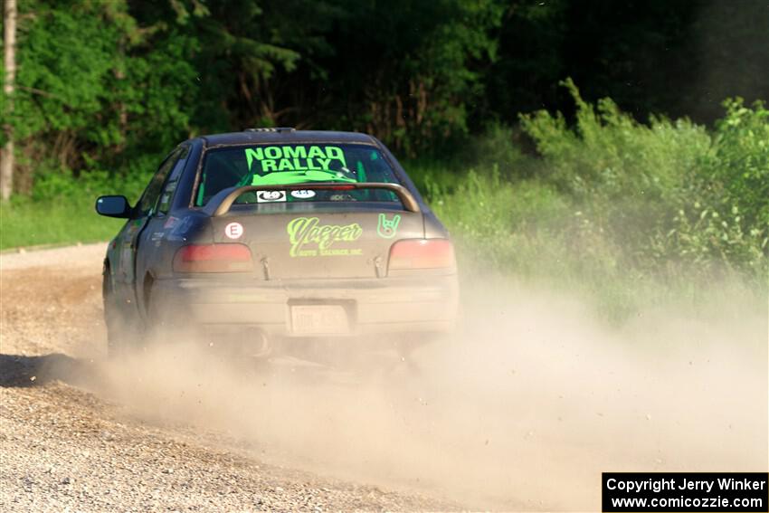 Jordan Locher / Cray Dumeah Subaru Impreza 2.5RS on SS6, Camp 3 South.