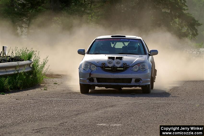 Derek Denti / Josh Remmetter Acura RSX on SS6, Camp 3 South.