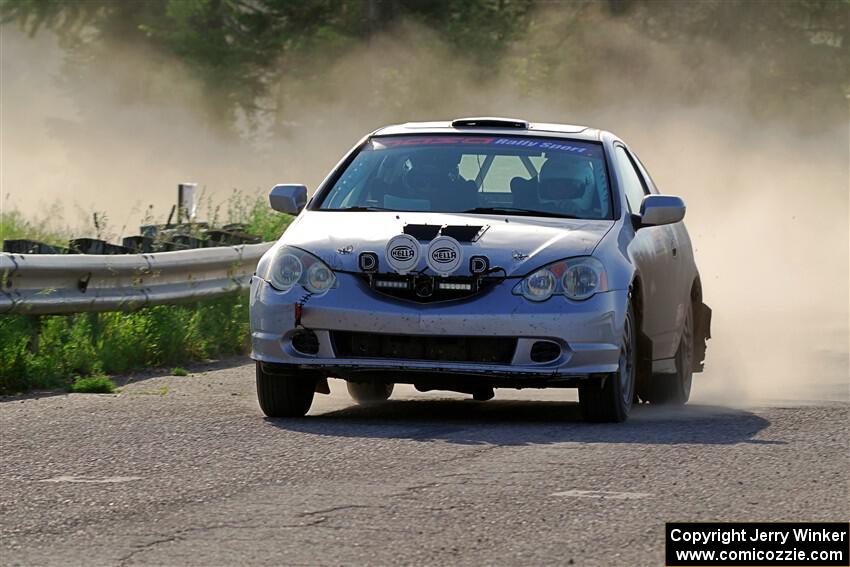 Derek Denti / Josh Remmetter Acura RSX on SS6, Camp 3 South.