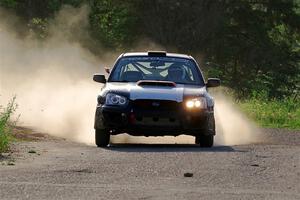 Mike Ryan's Subaru Impreza 2.5RS on SS6, Camp 3 South.