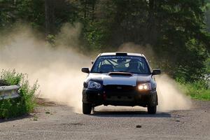 Mike Ryan's Subaru Impreza 2.5RS on SS6, Camp 3 South.