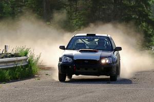 Mike Ryan's Subaru Impreza 2.5RS on SS6, Camp 3 South.