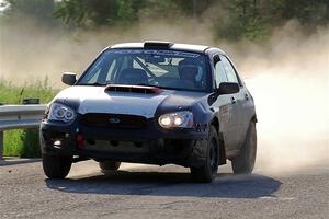 Mike Ryan's Subaru Impreza 2.5RS on SS6, Camp 3 South.