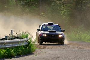 Colin Gleason / Ian Nelson Subaru Impreza 2.5RS on SS6, Camp 3 South.