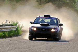 Colin Gleason / Ian Nelson Subaru Impreza 2.5RS on SS6, Camp 3 South.