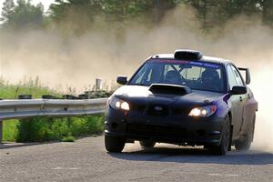 Colin Gleason / Ian Nelson Subaru Impreza 2.5RS on SS6, Camp 3 South.