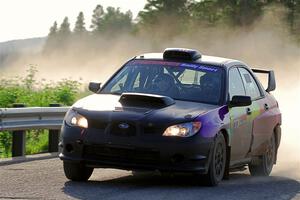 Colin Gleason / Ian Nelson Subaru Impreza 2.5RS on SS6, Camp 3 South.