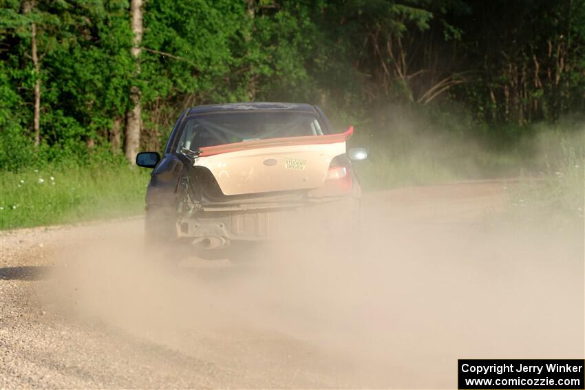 Mike Ryan's Subaru Impreza 2.5RS on SS6, Camp 3 South.