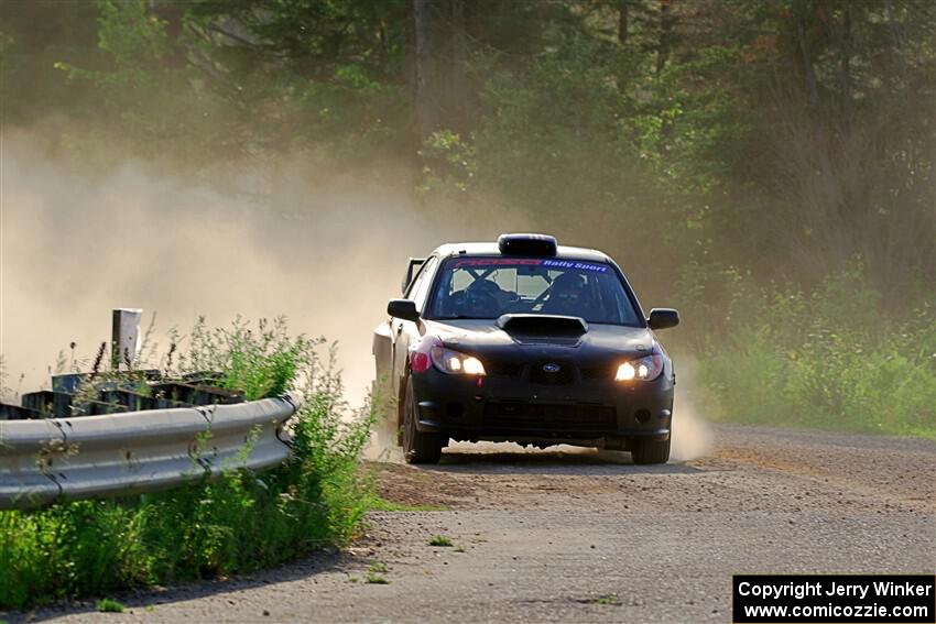 Colin Gleason / Ian Nelson Subaru Impreza 2.5RS on SS6, Camp 3 South.