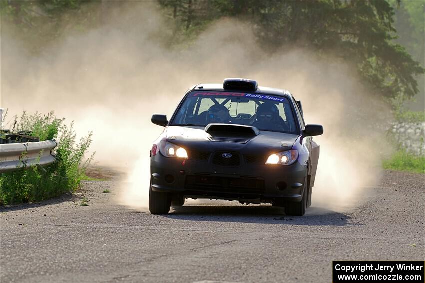 Colin Gleason / Ian Nelson Subaru Impreza 2.5RS on SS6, Camp 3 South.