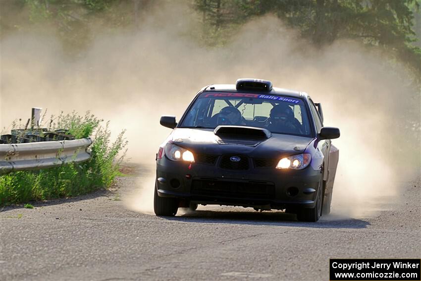 Colin Gleason / Ian Nelson Subaru Impreza 2.5RS on SS6, Camp 3 South.