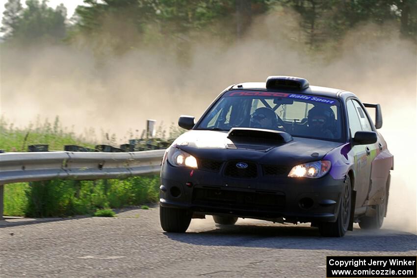 Colin Gleason / Ian Nelson Subaru Impreza 2.5RS on SS6, Camp 3 South.