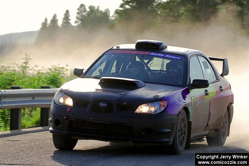 Colin Gleason / Ian Nelson Subaru Impreza 2.5RS on SS6, Camp 3 South.
