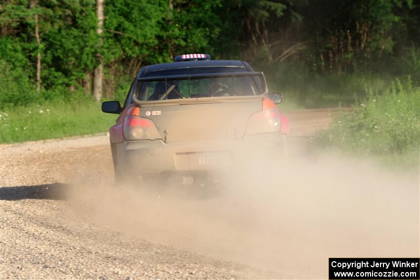 Colin Gleason / Ian Nelson Subaru Impreza 2.5RS on SS6, Camp 3 South.