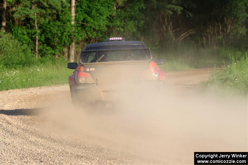 Colin Gleason / Ian Nelson Subaru Impreza 2.5RS on SS6, Camp 3 South.