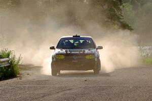 Chase Blakely / Mike Callaway VW GTI on SS6, Camp 3 South.