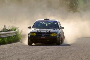 Chase Blakely / Mike Callaway VW GTI on SS6, Camp 3 South.