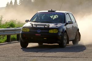Chase Blakely / Mike Callaway VW GTI on SS6, Camp 3 South.