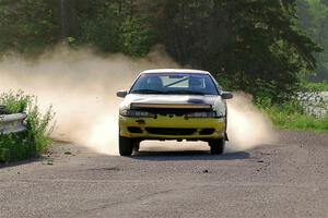 Eli Goethel / Max Sutton Mitsubishi Eclipse on SS6, Camp 3 South.