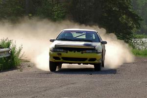 Eli Goethel / Max Sutton Mitsubishi Eclipse on SS6, Camp 3 South.