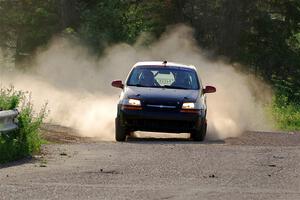 James Walker / Yannis Burnell Chevy Aveo on SS6, Camp 3 South.